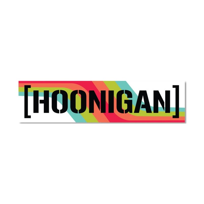 Sticker Hoonigan Censor Bar Lucy Block