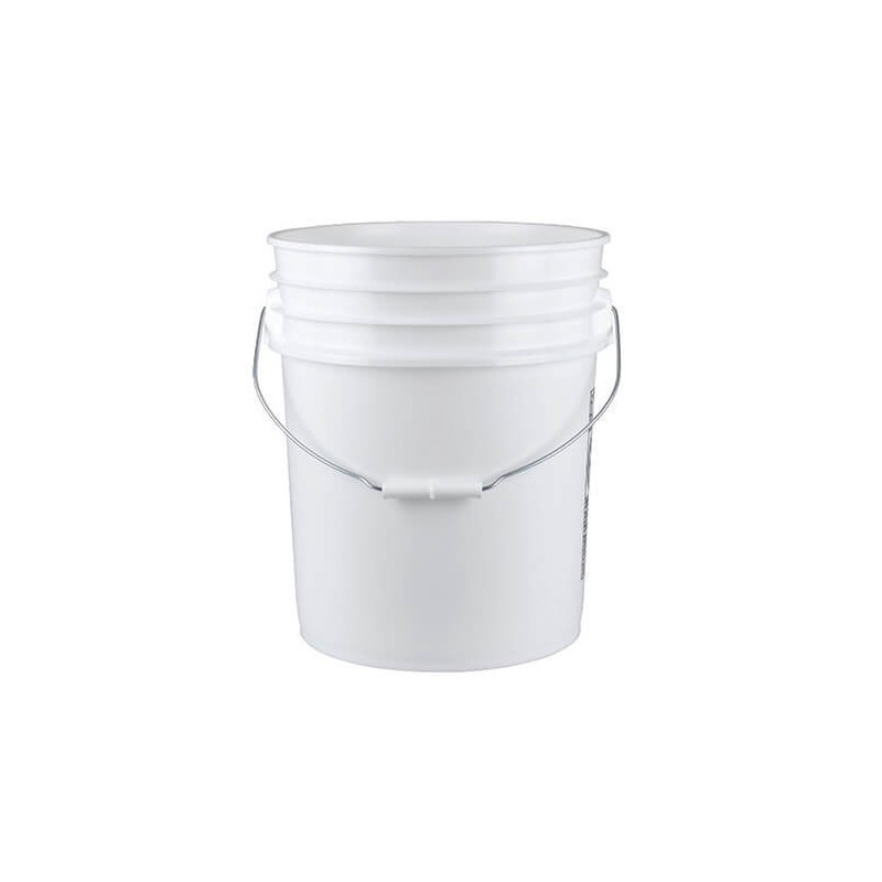 seau blanc 5 gallons (19L) compatible dirt trap