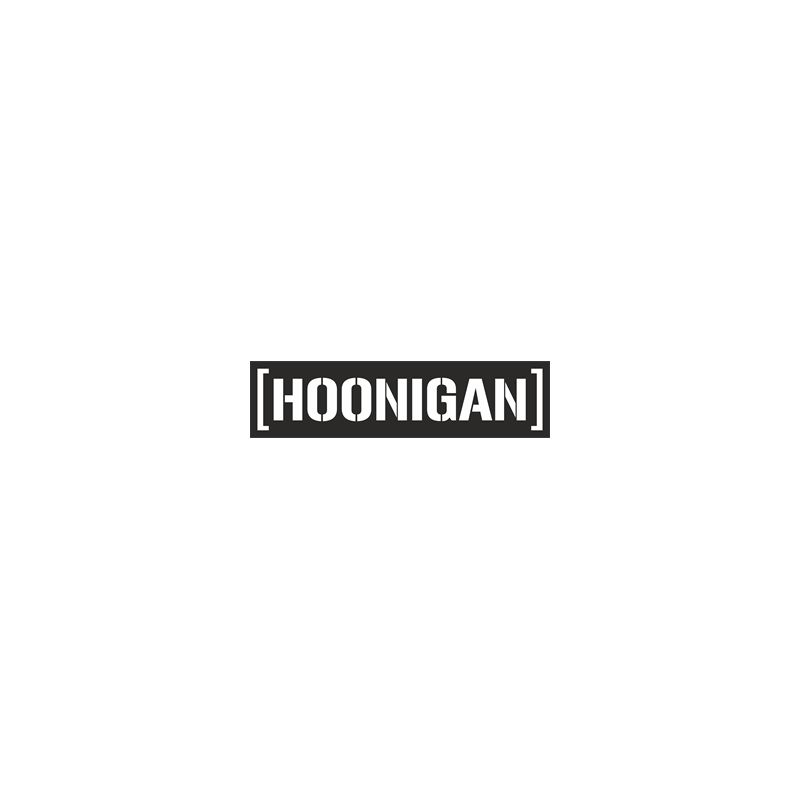 Sticker Hoonigan Censor Bar  Noir / Blanc