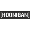 Sticker Hoonigan Censor Bar  Noir / Blanc